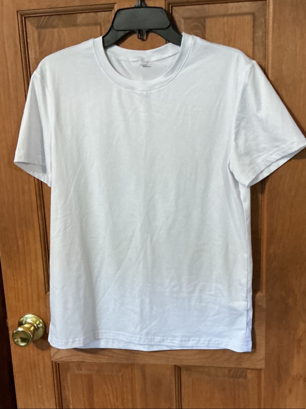 SHEIN White Short Sleeve Crewneck T-Shirt